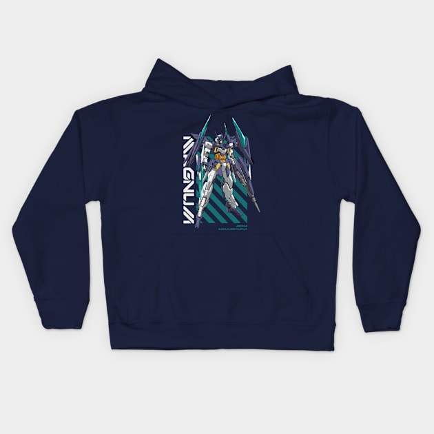 Gundam AGEII Magnum Kids Hoodie by Shapwac12